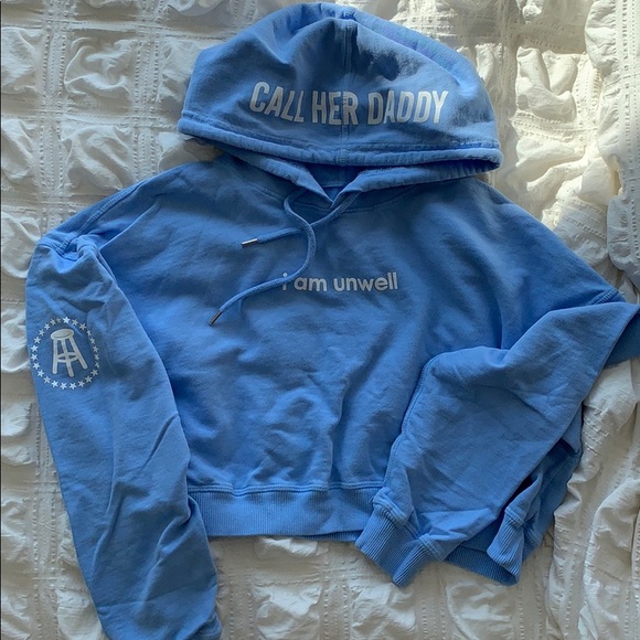 Tops - Call her Daddy Crop Sweatshirt